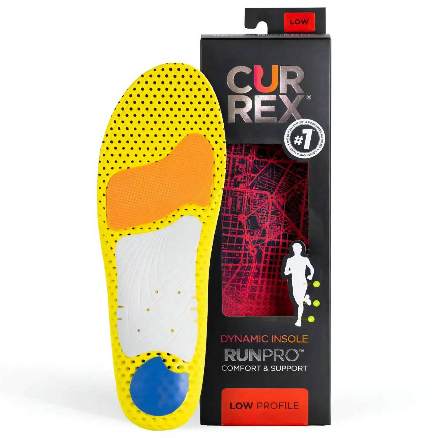 Currex RunPro Low Profile Dynamic Insoles