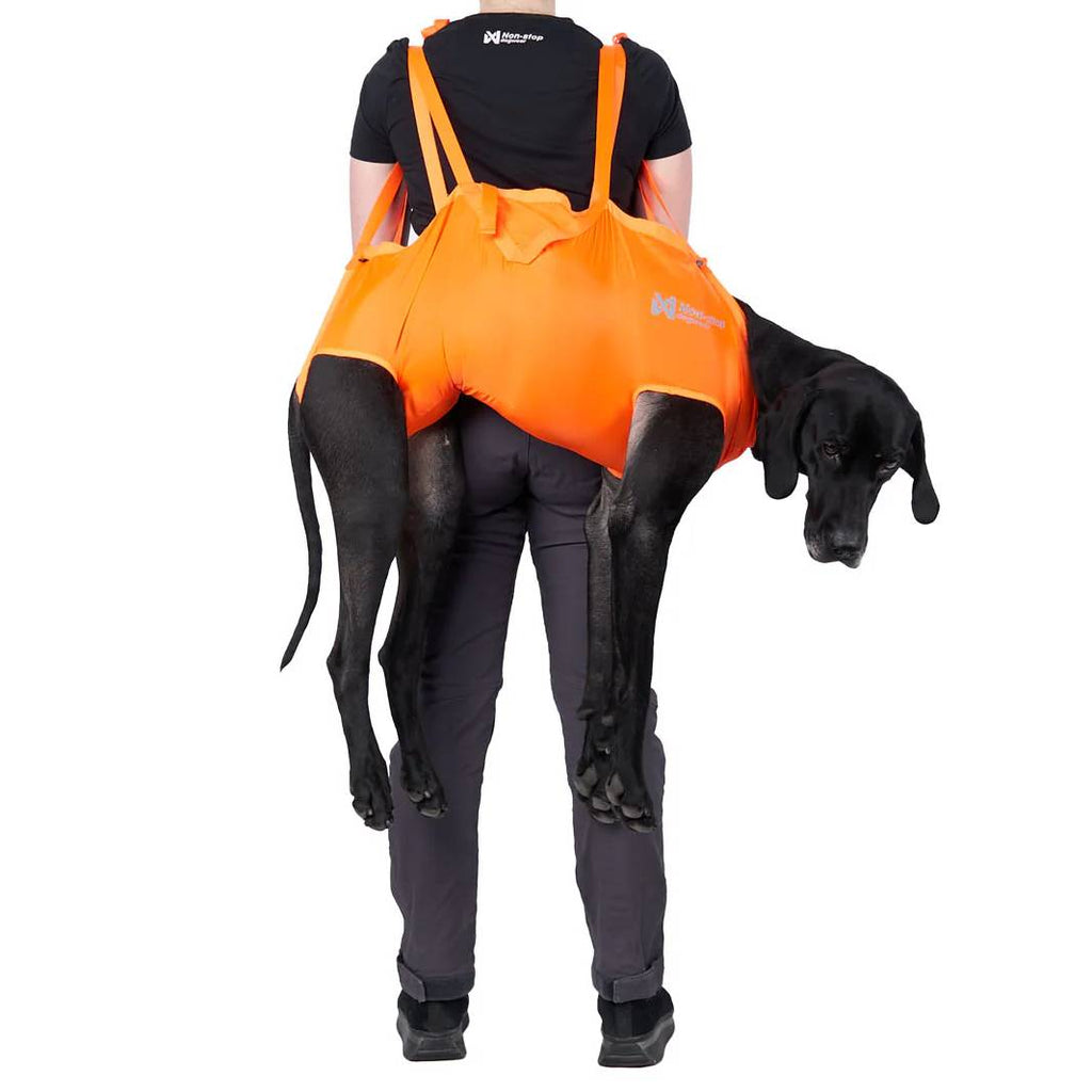 Non-Stop Dogwear Dog Rescue Sling, Orange
