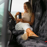dryrobe Camo Black Single Car Seat Cover
