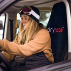 dryrobe Black Double Car Seat Cover