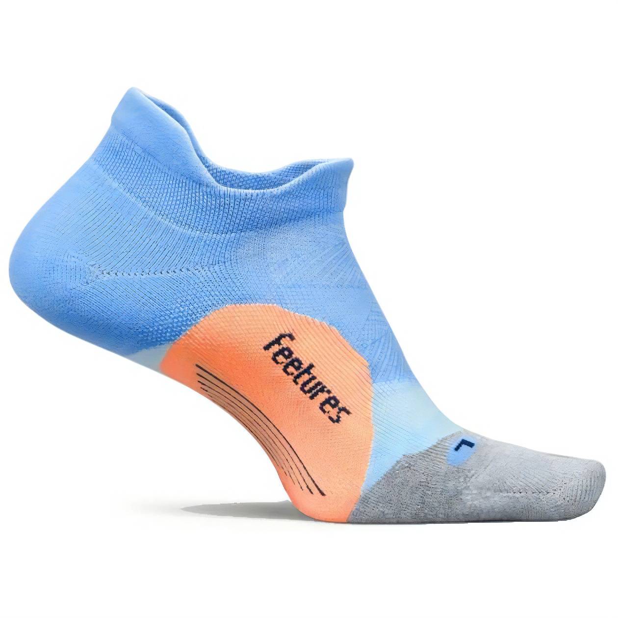 Feetures Elite Light Cushion No Show Tab, Blue Burst Main image
