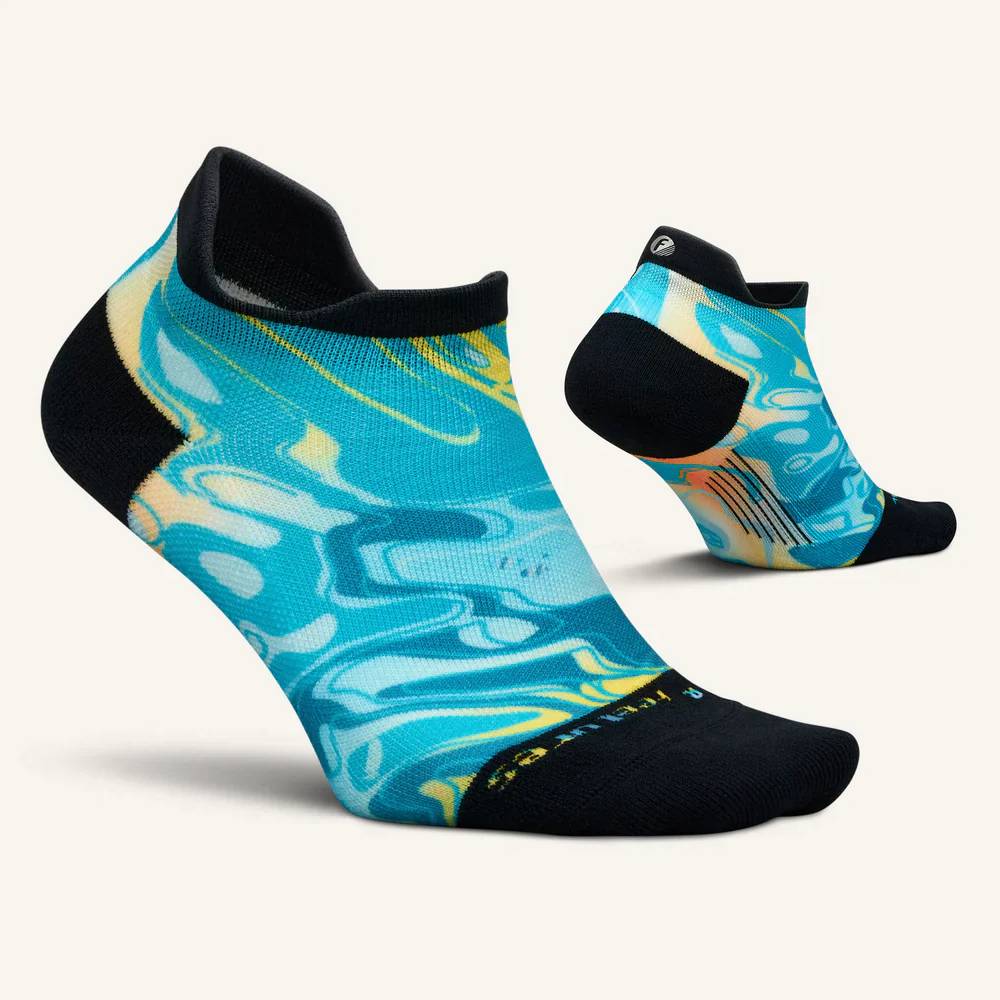 Feetures Elite Light Cushion Tab, Sunrise Lagoon