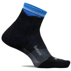 Feetures Trail Max Cushion Quarter,  Blue Ridge Charcoal