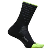 Feetures Elite Light Cushion Mini Crew, Tempo Black