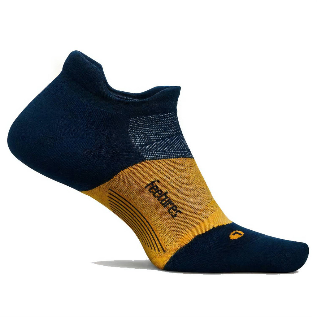 Feetures Merino 10 Max Cushion No Show Tab, Dark Sapphire