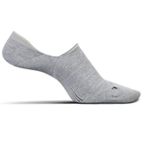 Feetures Everyday Ultra Light No-Show Socks, Light Grey