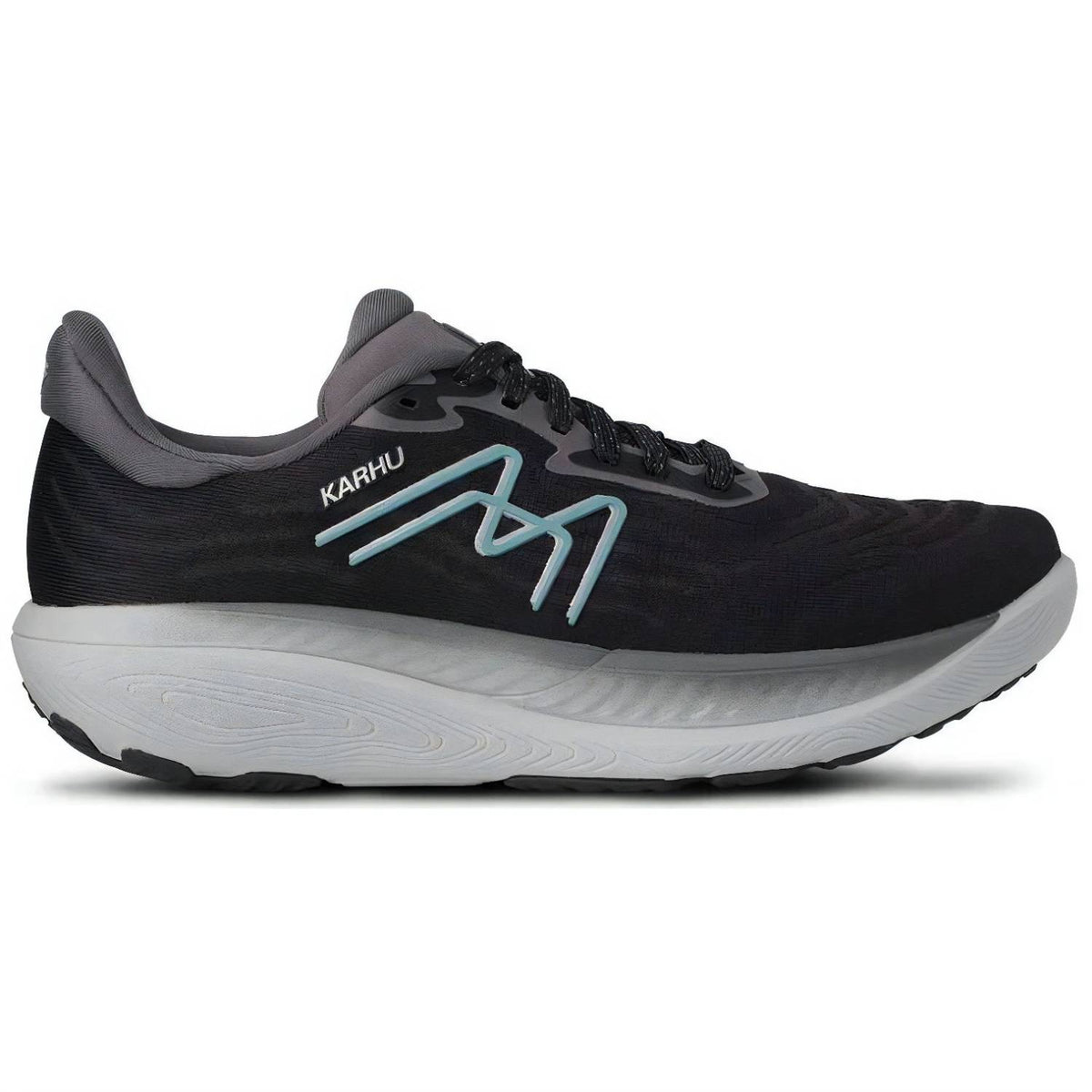 Karhu Ikoni 3.0 HiVo Women's Running Shoes, Black/Stone Blue Main image