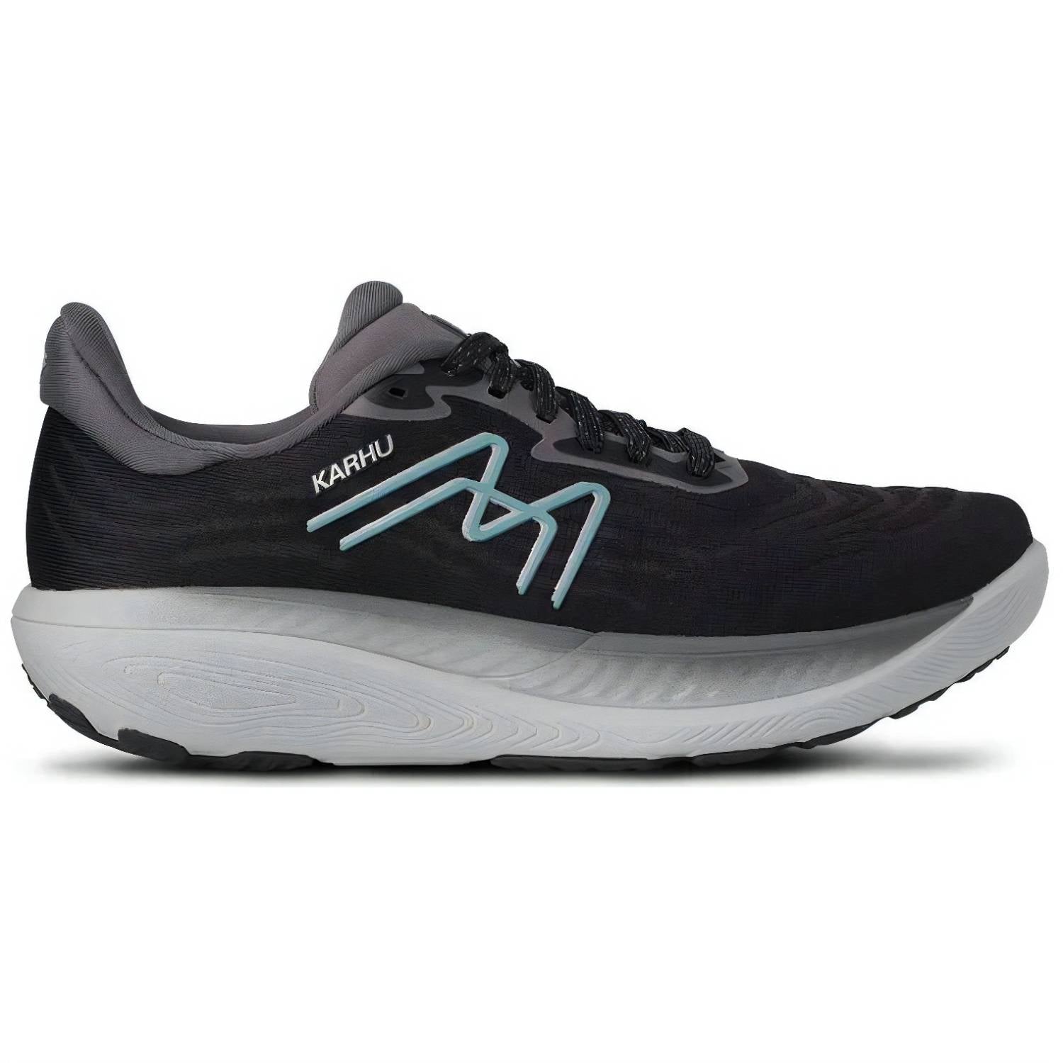 Karhu Ikoni 3.0 HiVo Women's Running Shoes, Black/Stone Blue Main image