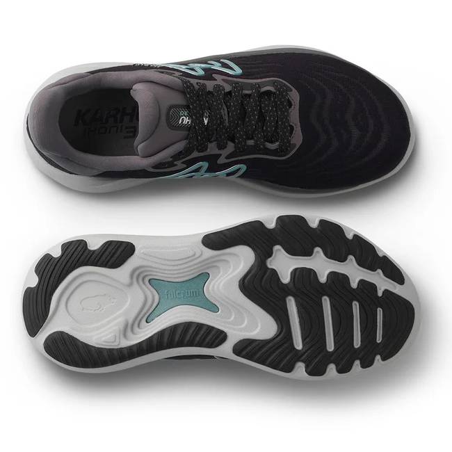 Karhu Ikoni 3.0 HiVo Women's Running Shoes, Black/Stone Blue