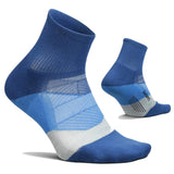 Feetures Elite Light Cushion Quarter, Buckle Up Blue