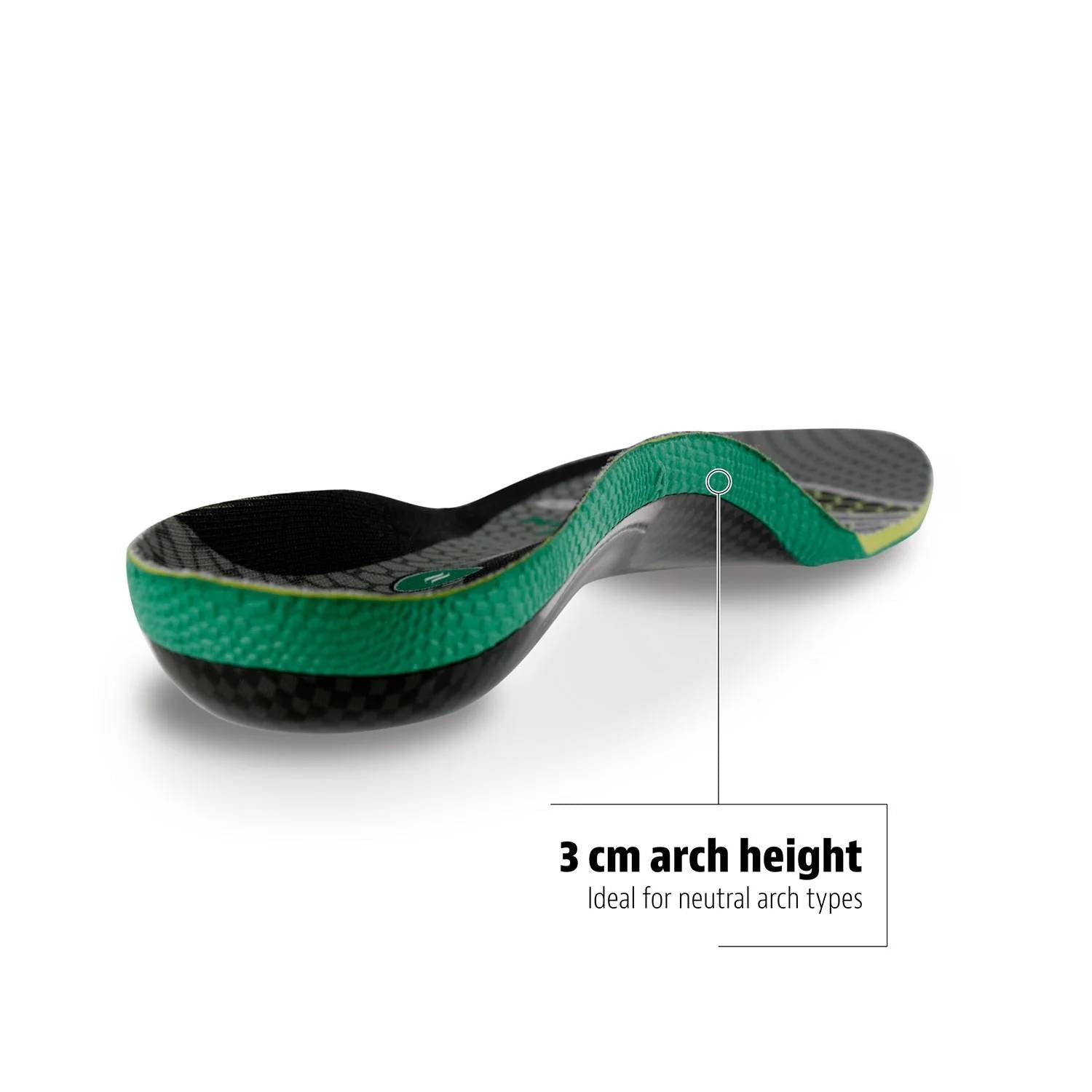 Sof Sole Fit Series Neutral Arch Insoles, Multicoloured