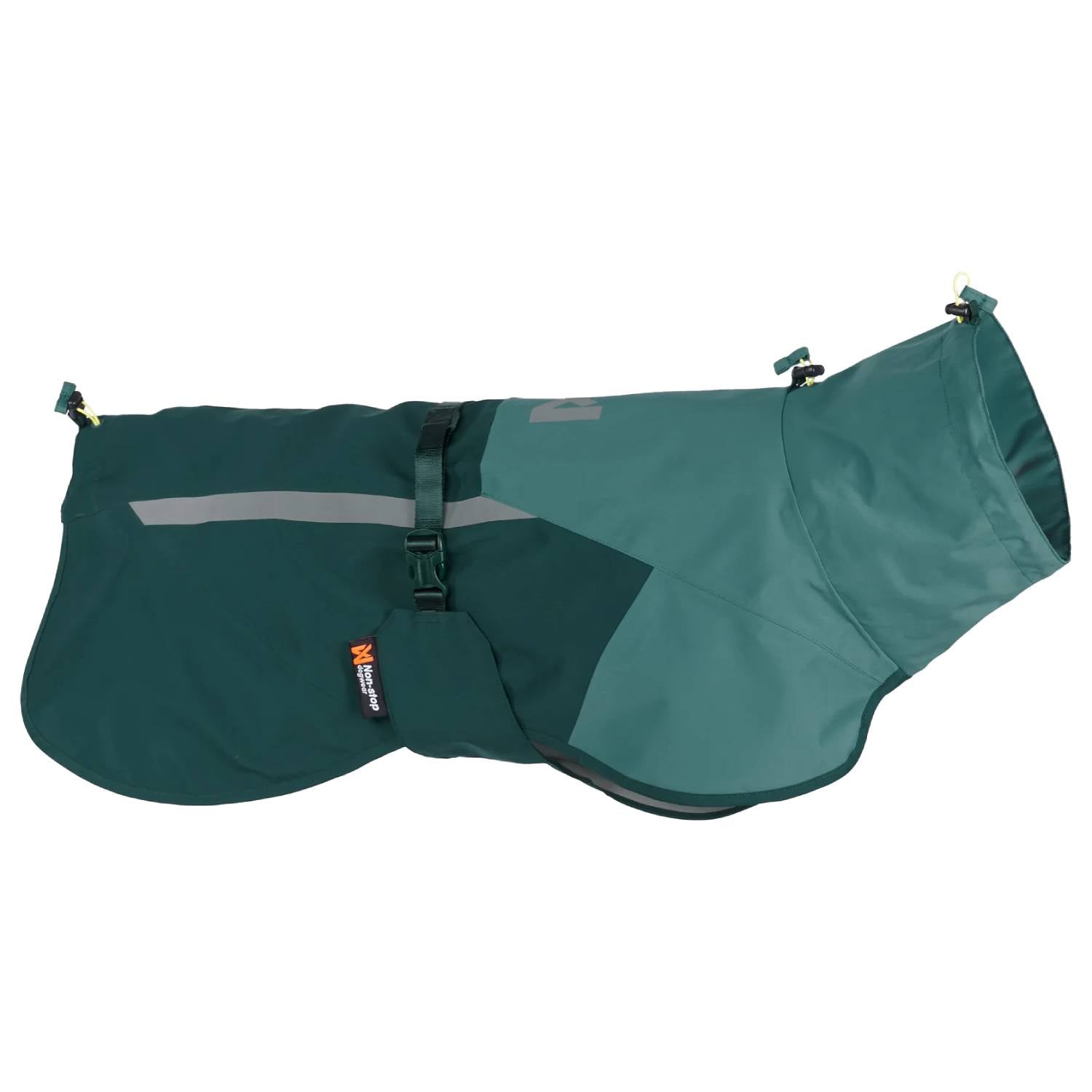 Non-Stop Dogwear Fjord Raincoat 2.0, Teal Main image