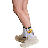 Saysky Flower High Combat Socks, White