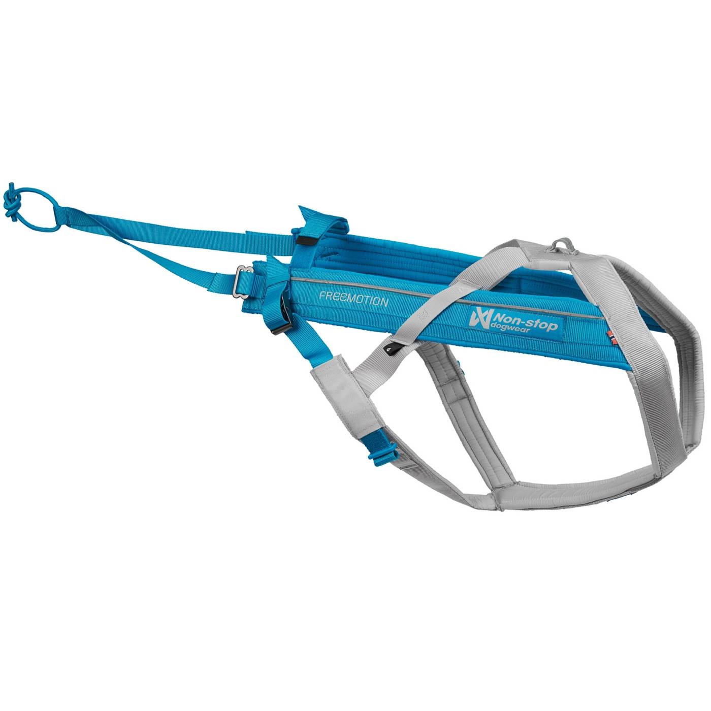 Non-Stop Dogwear Freemotion Harness 5.0, Blue/Grey Main image
