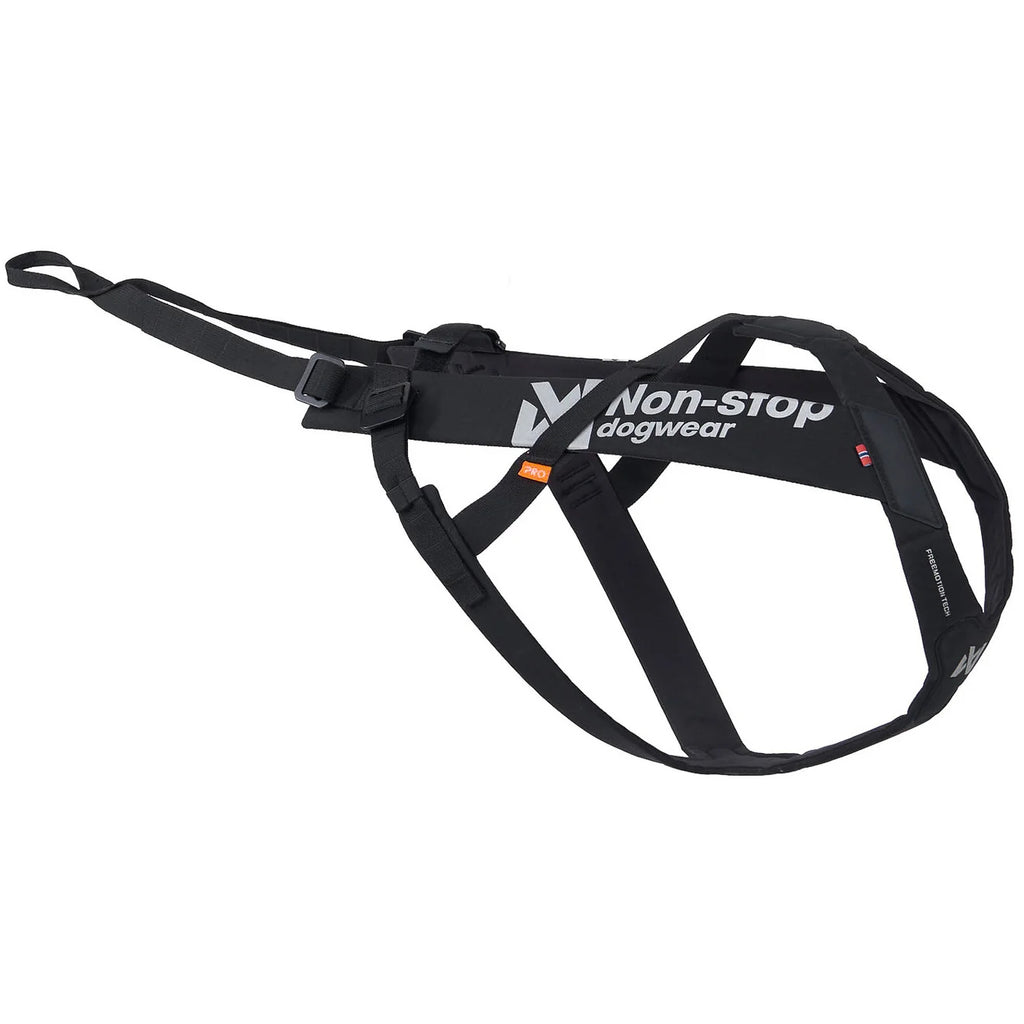 Non-Stop Dogwear Freemotion Harness Pro, Black