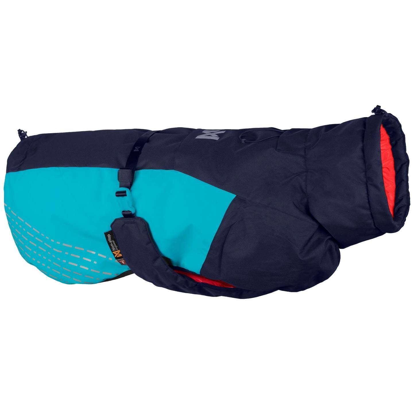 Non-Stop Dogwear Glacier Jacket 2.0, Navy/Teal/Red Main image