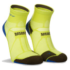 Hilly Marathon Fresh Anklet Min, Acid/Royal Blue