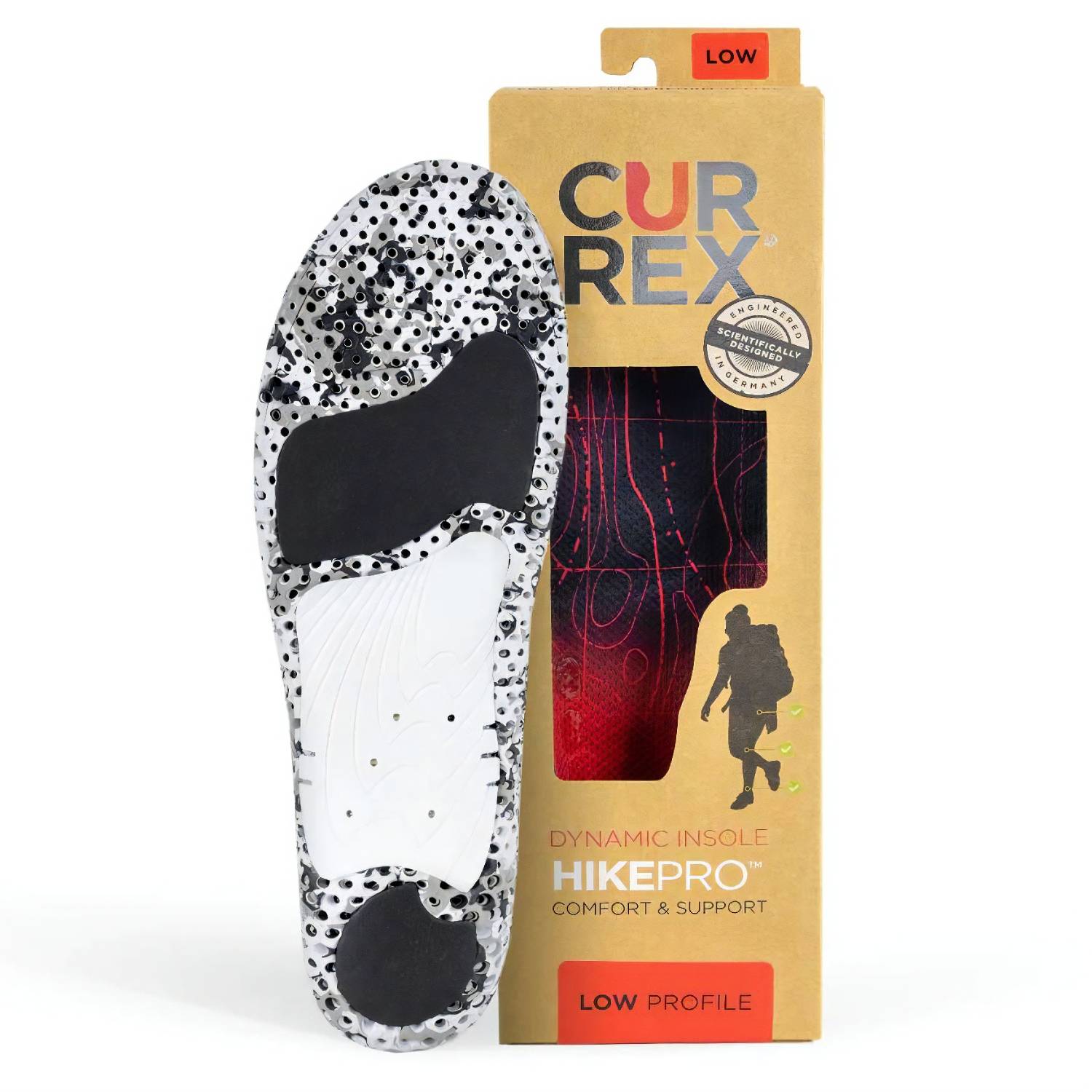Currex HikePro | Insoles for Hiking - Low