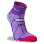 Hilly Marathon Fresh Anklet Min, Purple/Pink/Grey
