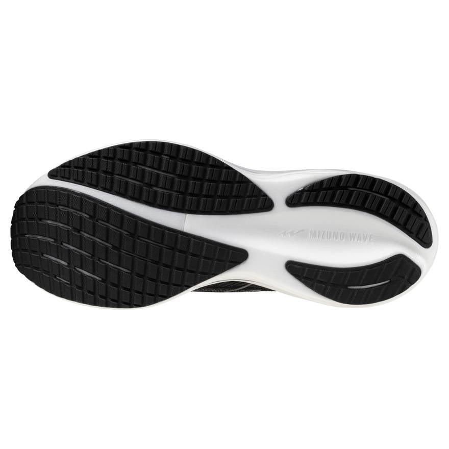 Mizuno Wave Rider 29 Men's Running Shoes, Black Sand/Quiet Shade/Black