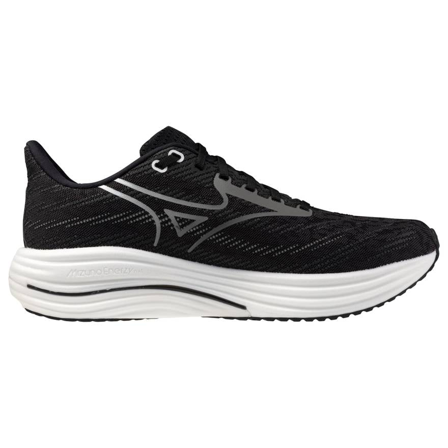 Mizuno Wave Rider 29 Men's Running Shoes, Black Sand/Quiet Shade/Black