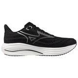 Mizuno Wave Rider 29 Men's Running Shoes, Black Sand/Quiet Shade/Black