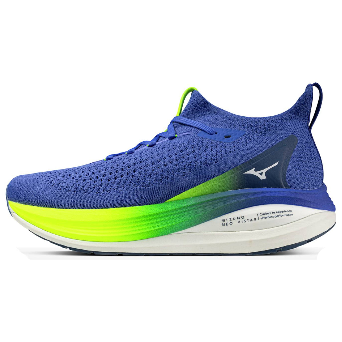 Mizuno Neo Vista 2 Men's Running Shoes, Dazzling Blue/White/Lightning Main image