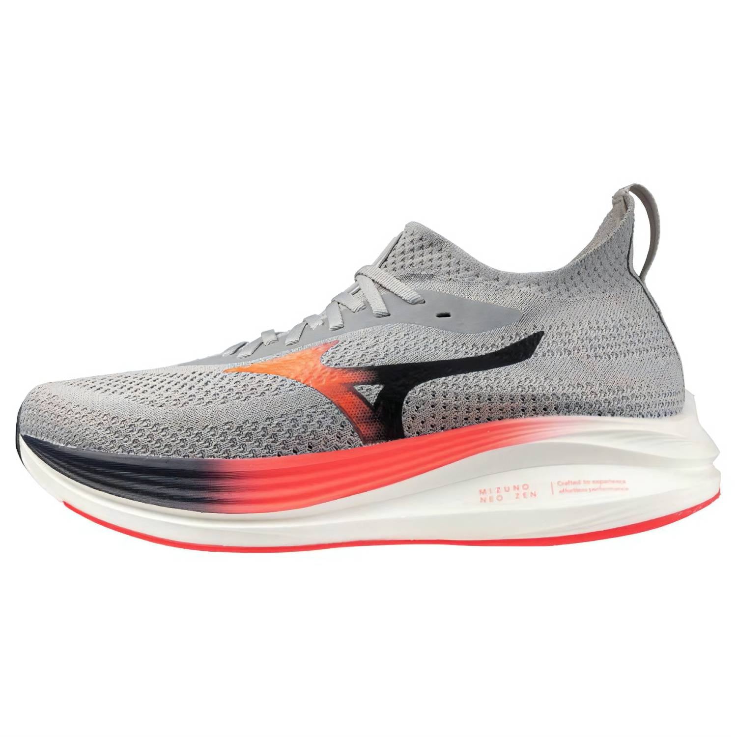 Mizuno Neo Zen Men's Running Shoes, Harbor Mist/Fiery Coral 2/Baritone Blue Main image