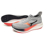 Mizuno Neo Zen Men's Running Shoes, Harbor Mist/Fiery Coral 2/Baritone Blue