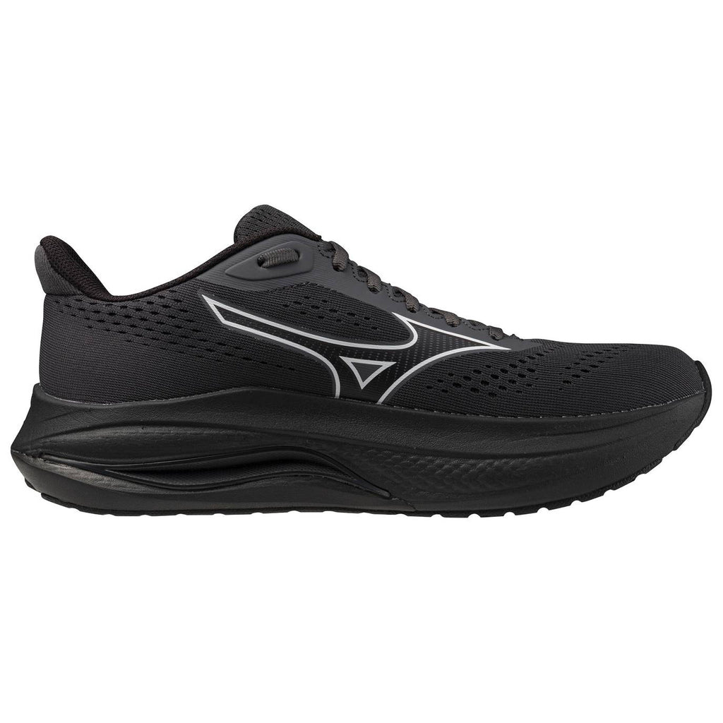 Mizuno Wave Inspire 22 Men's Running Shoes, Blackened Pearl/Black Bean