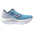 Mizuno WaveRebellion Flash 2 Women's Running Shoes, River Blue/Blue Wing Teal/White