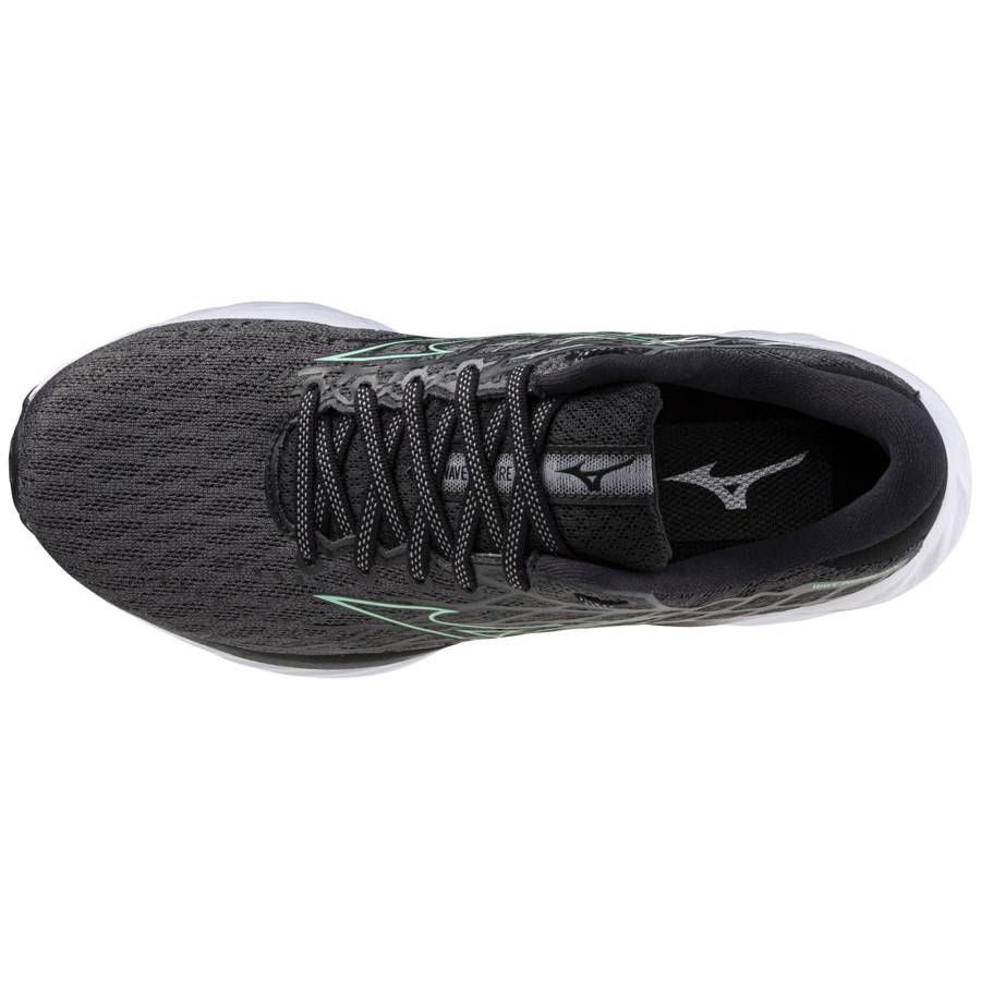 Mizuno Wave Inspire 20 Women's Running Shoes, Iron Gate/Dusty Jade Green/Black