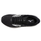 Mizuno Wave Rider 29 Women's Running Shoes, Black Sand/White/Black