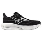 Mizuno Wave Rider 29 Women's Running Shoes, Black Sand/White/Black