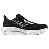 Mizuno Wave Rider 29 Women's Running Shoes, Black Sand/White/Black