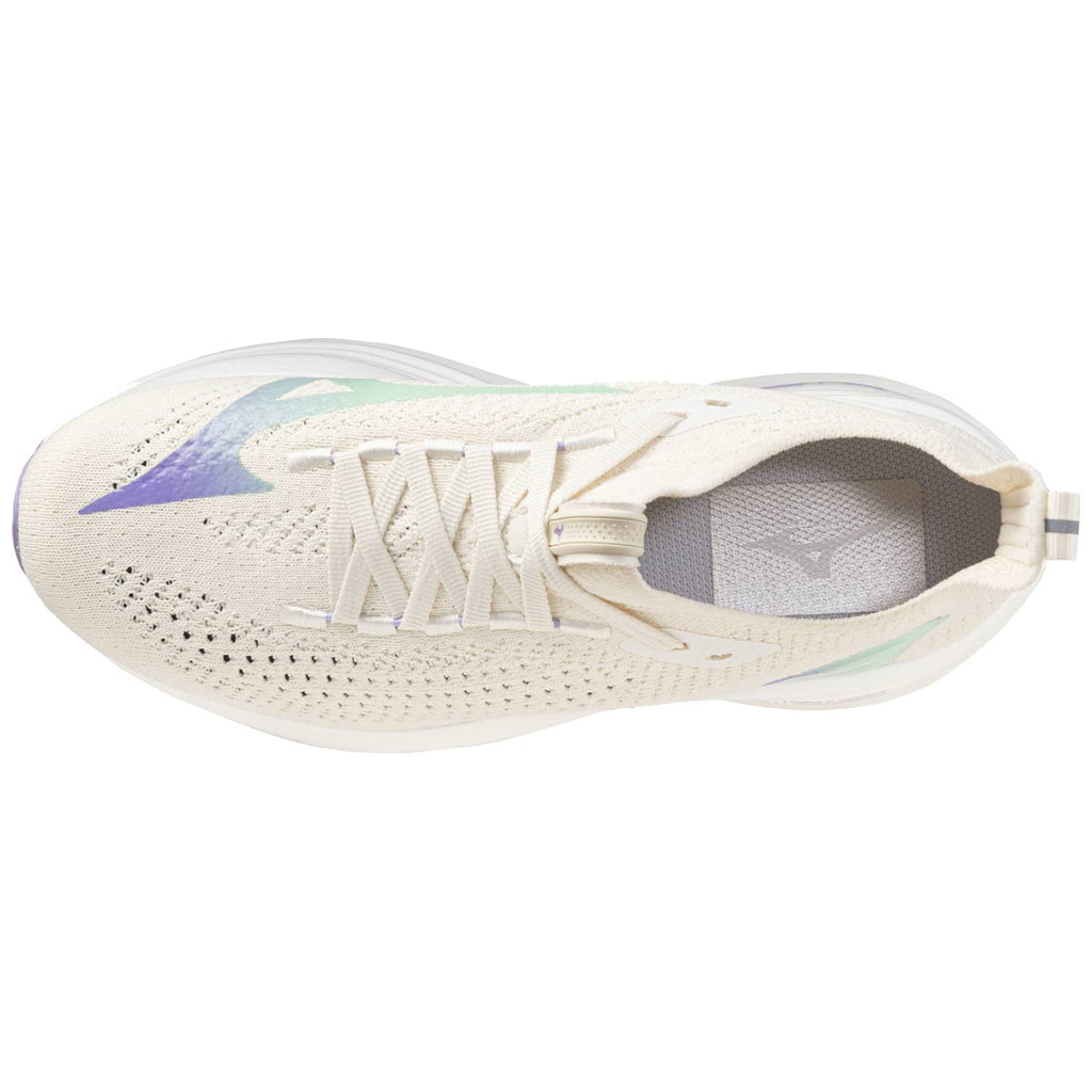 Mizuno Neo Vista 2 Women's Running Shoes, Pristine/White/Healing Opal