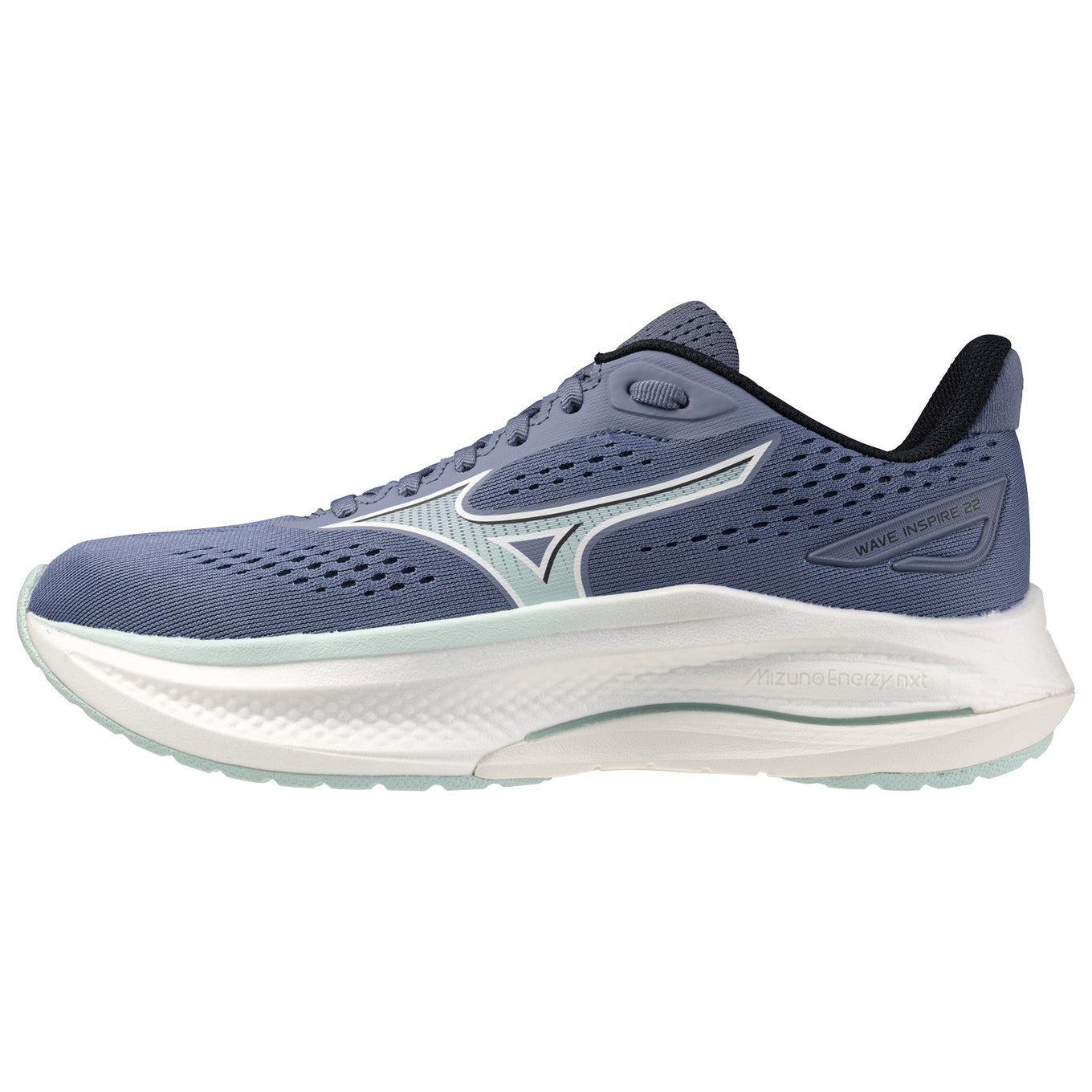 Mizuno Wave Inspire 22 Women's Running Shoes, Wild Wind/Icy Morn/White Main image