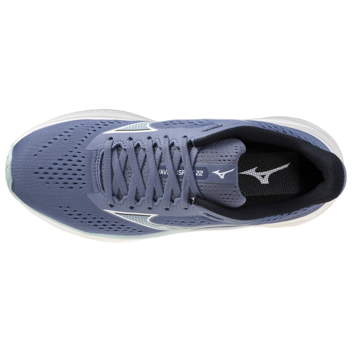 Mizuno Wave Inspire 22 Women's Running Shoes, Wild Wind/Icy Morn/White