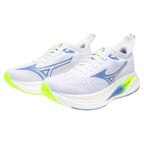Mizuno NEO ZEN 2 Women's Running Shoes, White/Ultramarine/Lightning Yellow