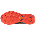 Mizuno Wave Daichi 9 Men's Trail Running Shoes, Baritone Blue/Citrus/Fiery Coral 2