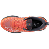 Mizuno Wave Daichi 8 Women's Trail Running Shoes, Hot Coral/White/Turbulence