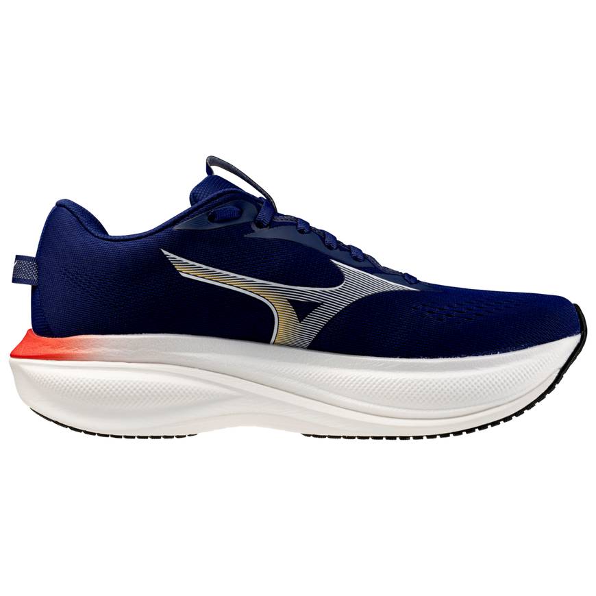 Mizuno Wave Rider 30 Men's Running Shoes, Beacon Blue/Dark Slate/Ambrosia