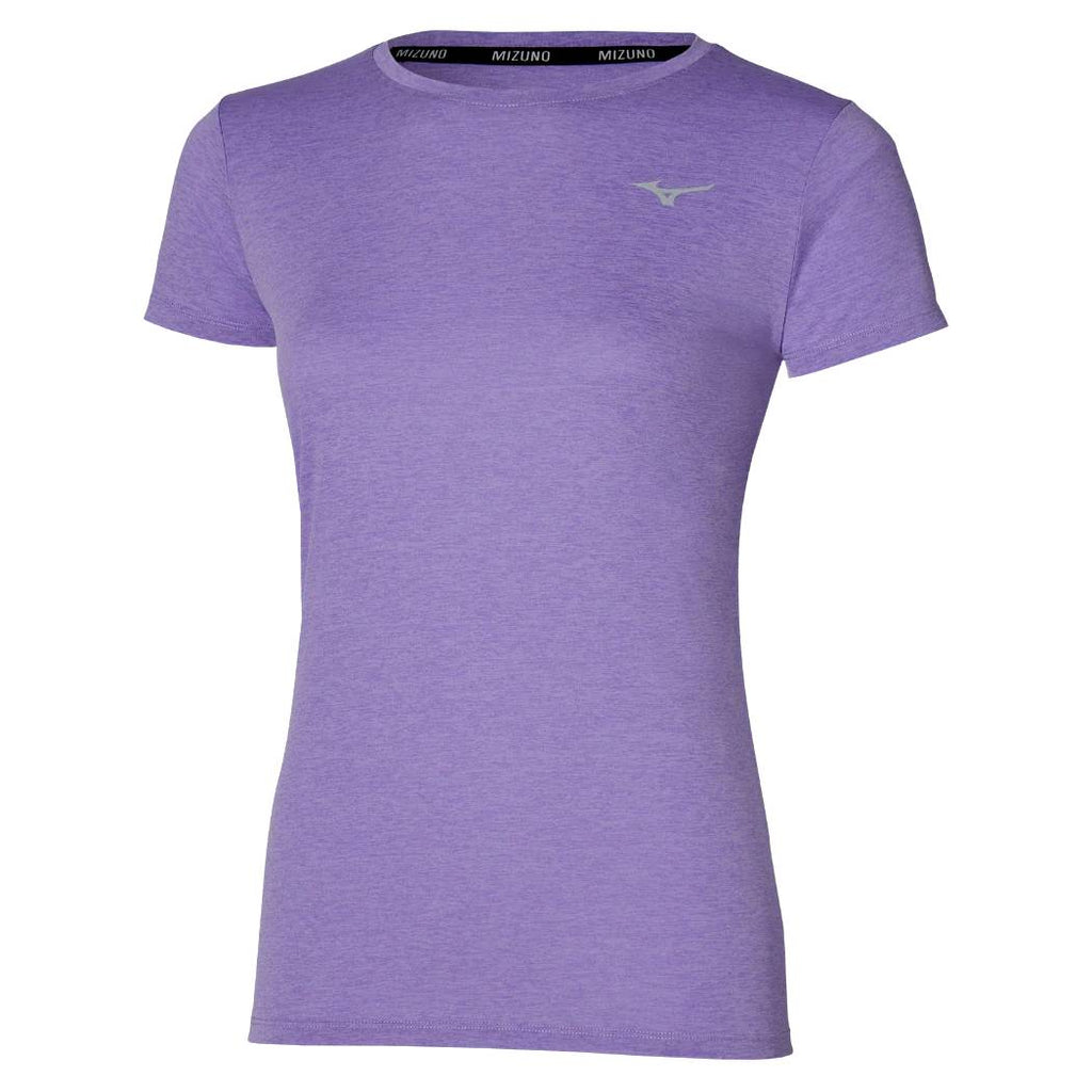 Mizuno Impulse Core Tee, Paisley Purple