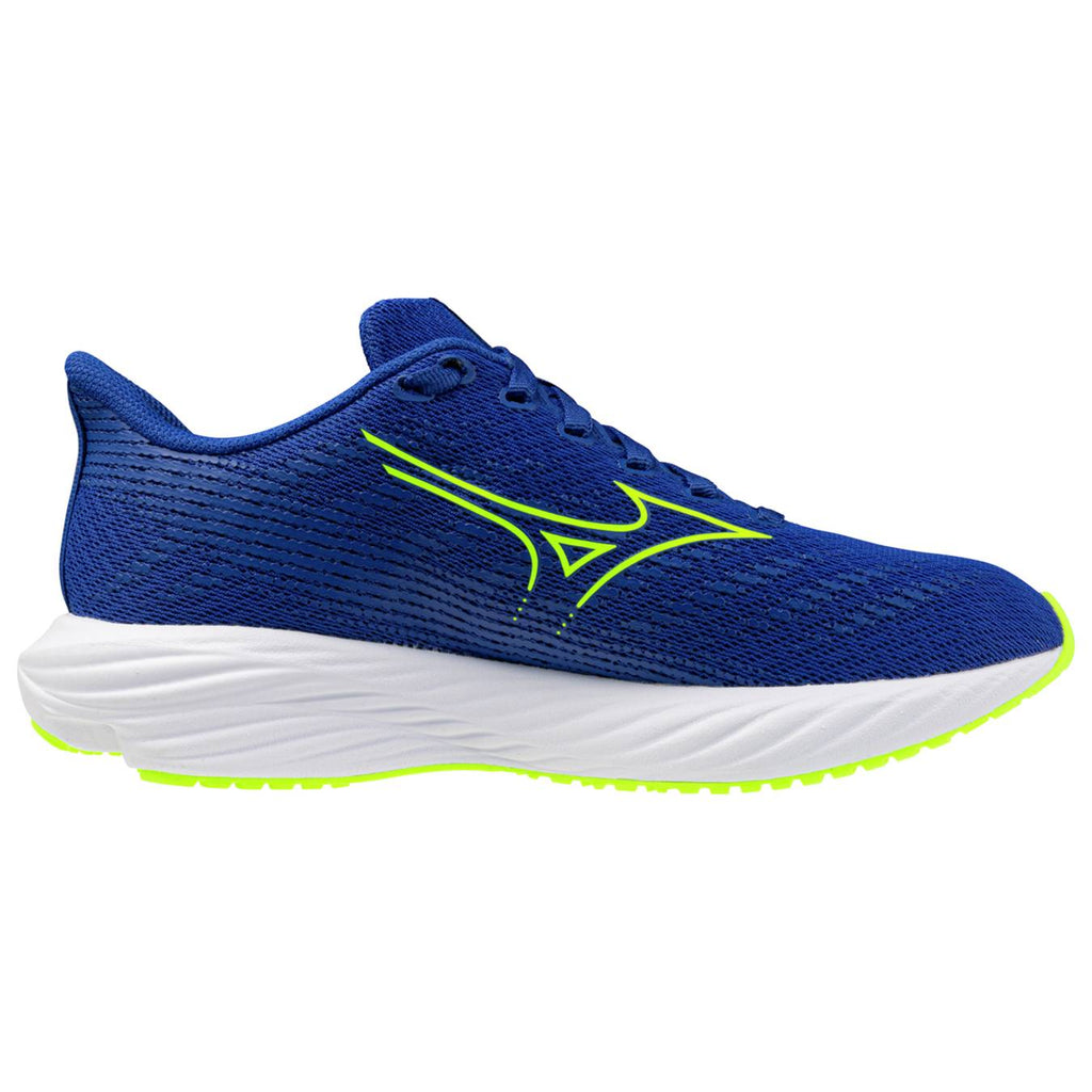 Mizuno Enerzy Rider Jr Running Shoes, Surf the Web/Lightning Yellow