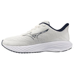 Mizuno Enerzy Rider Jr Running Shoes, GF White/Dress Blues