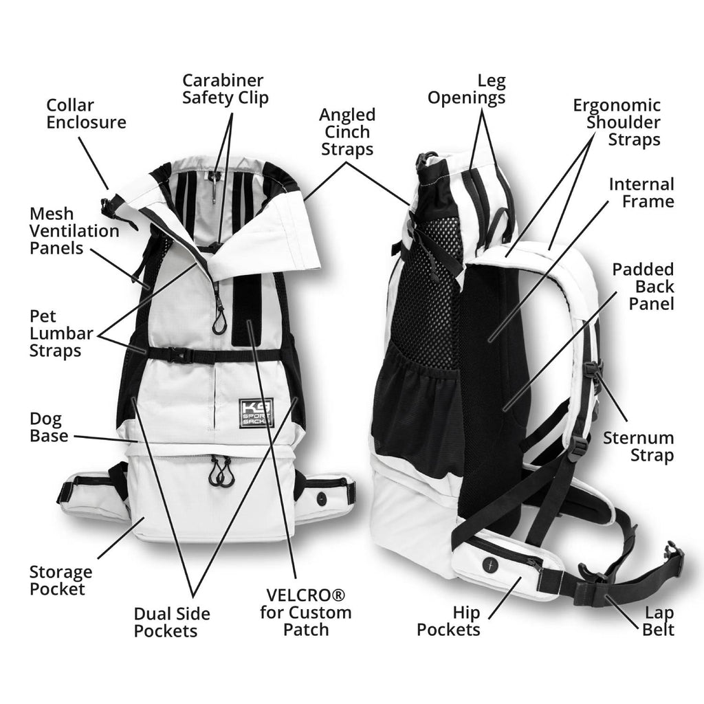 K9 Sport Sack Knavigate Backpack, Black