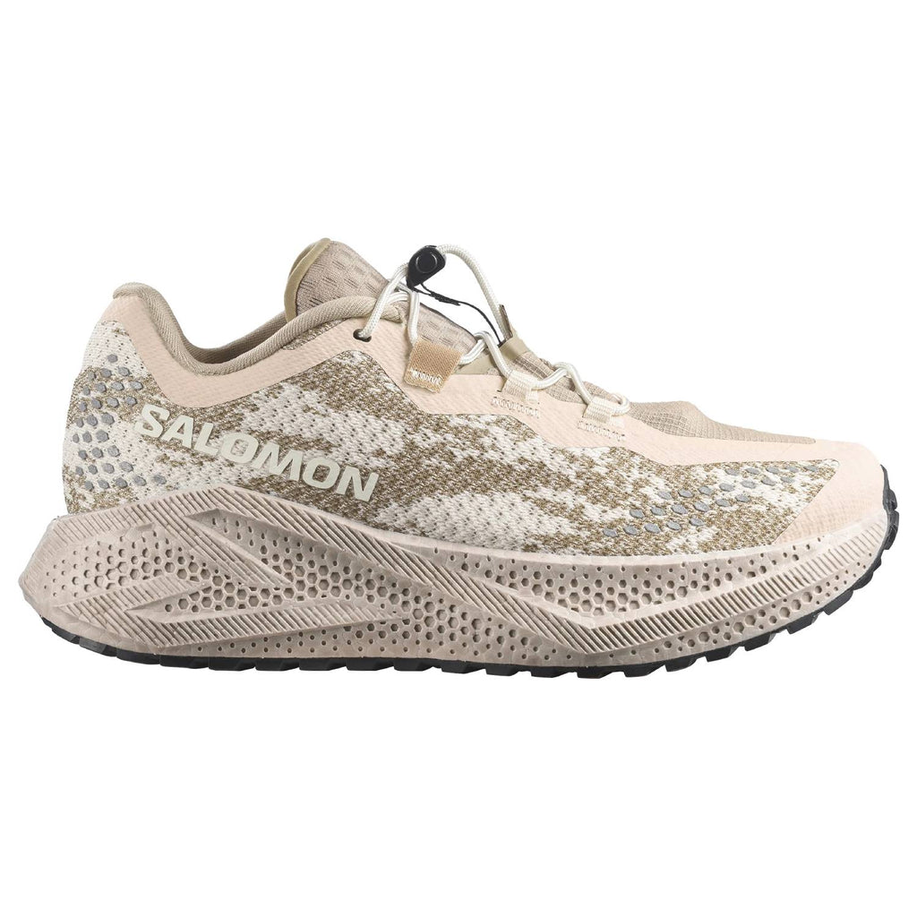Salomon Aero Glide 4 GRVL Women's Trail Running Shoes, Tapioca/Desert Tan/Burro
