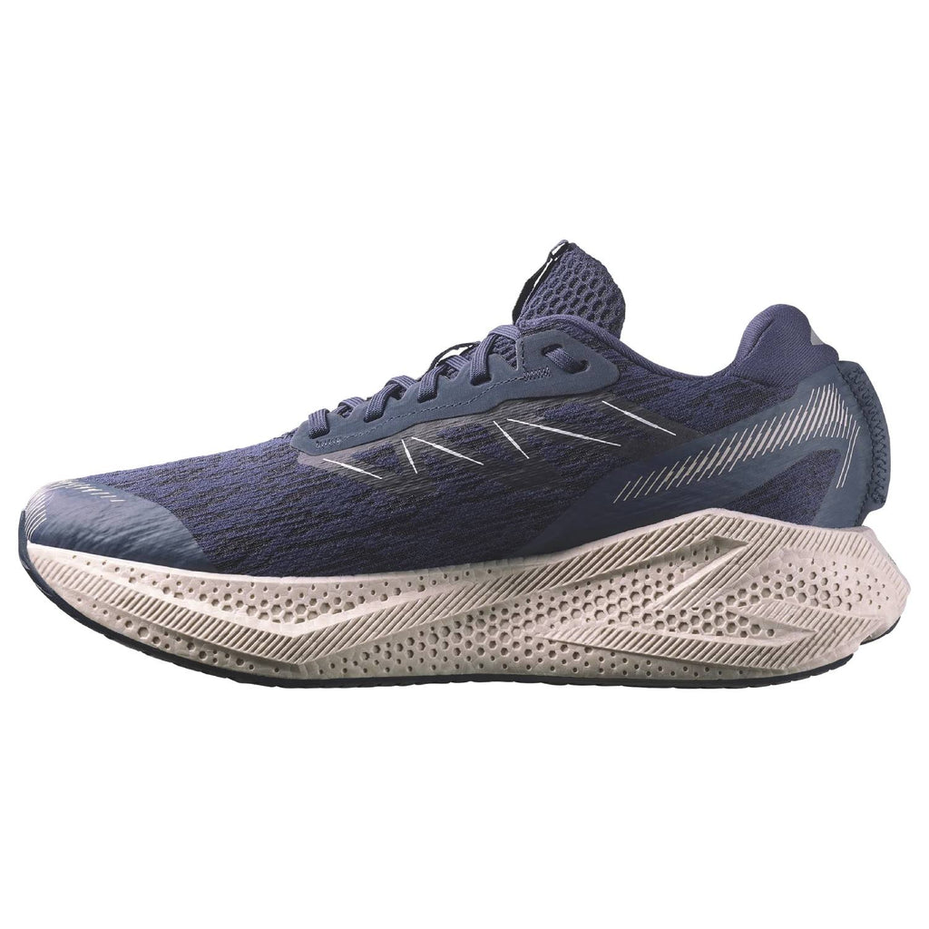 Salomon Aero Glide 4 Men's Running Shoes, Maritime Blue/Silver Cloud/White