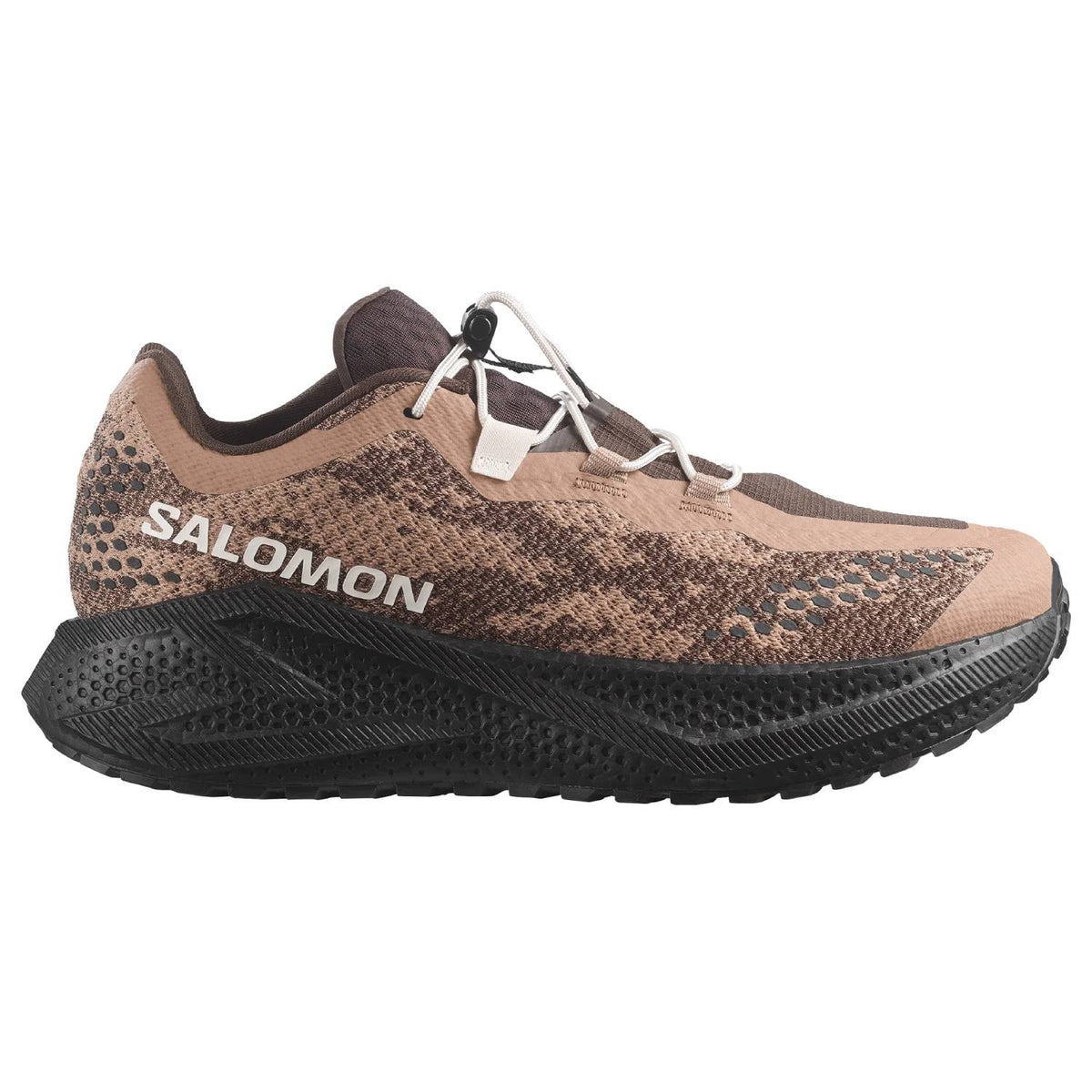 Salomon Aero Glide 4 GRVL Men's Trail Running Shoes, Burro/Black/Vanilla Ice Main image