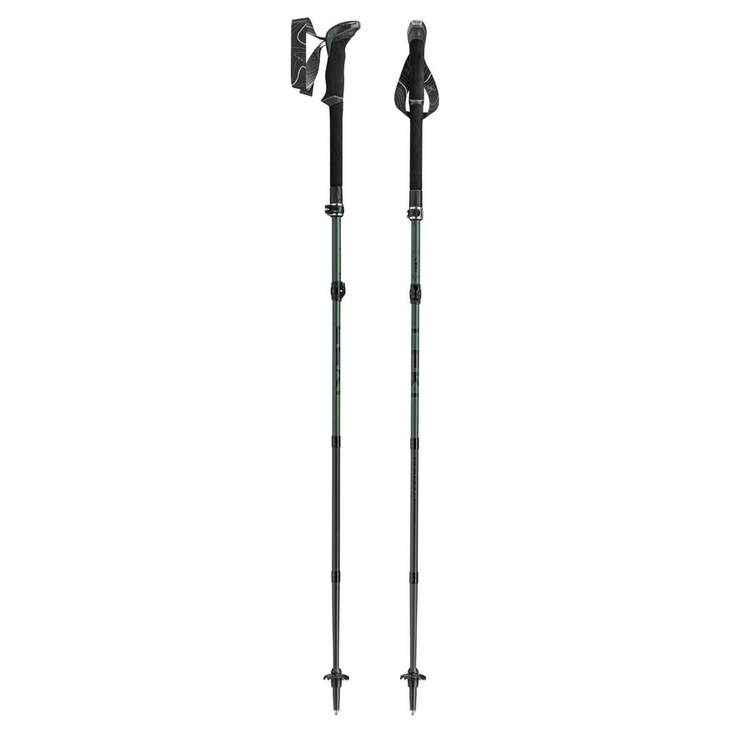 Leki Makalu FX Carbon, Natural Carbon/Malachite Green/Black
